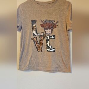Kids Graphic T-Shirt - Brown